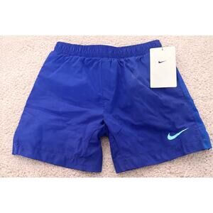 Nike Size 4t Swim Trunks With Liner NWT